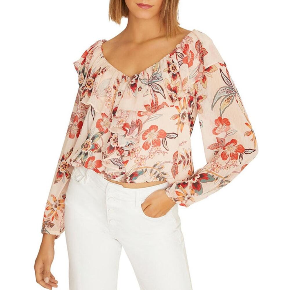 NWT Sanctuary Floral Blouse - Small